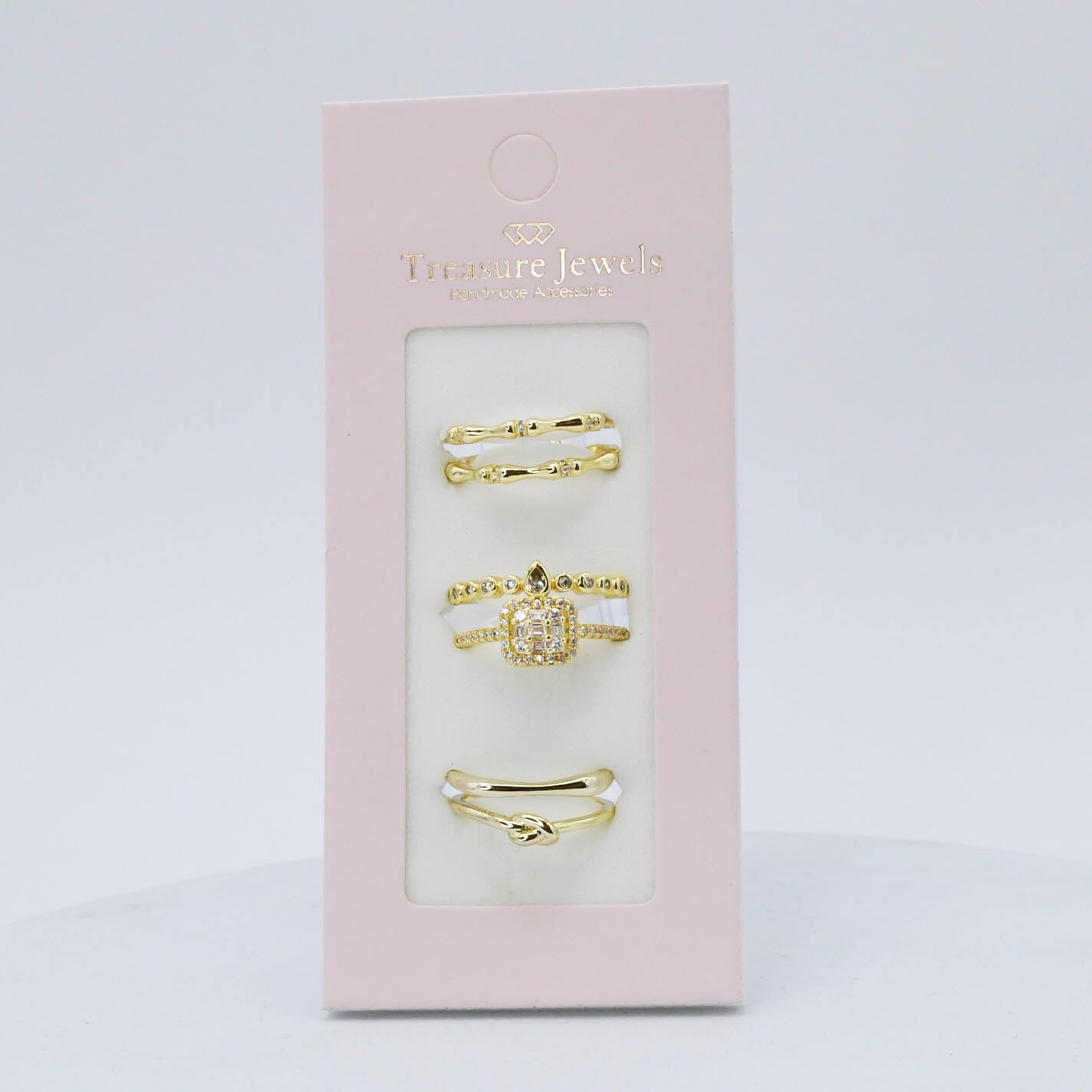 Regal Radiance Ring Set