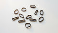 Black Rubber Hairband. Pack of 60
