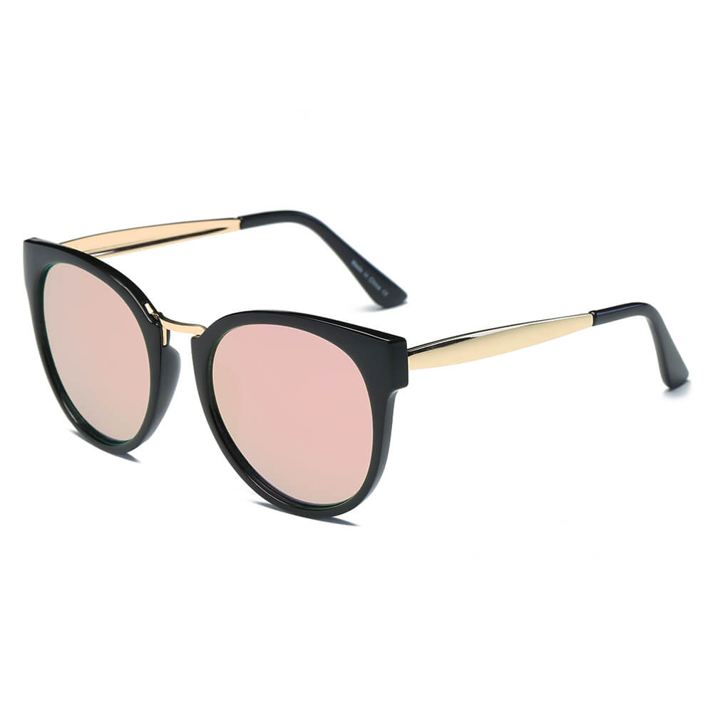 BILBAO | Women Round Cat Eye Sunglasses Circle