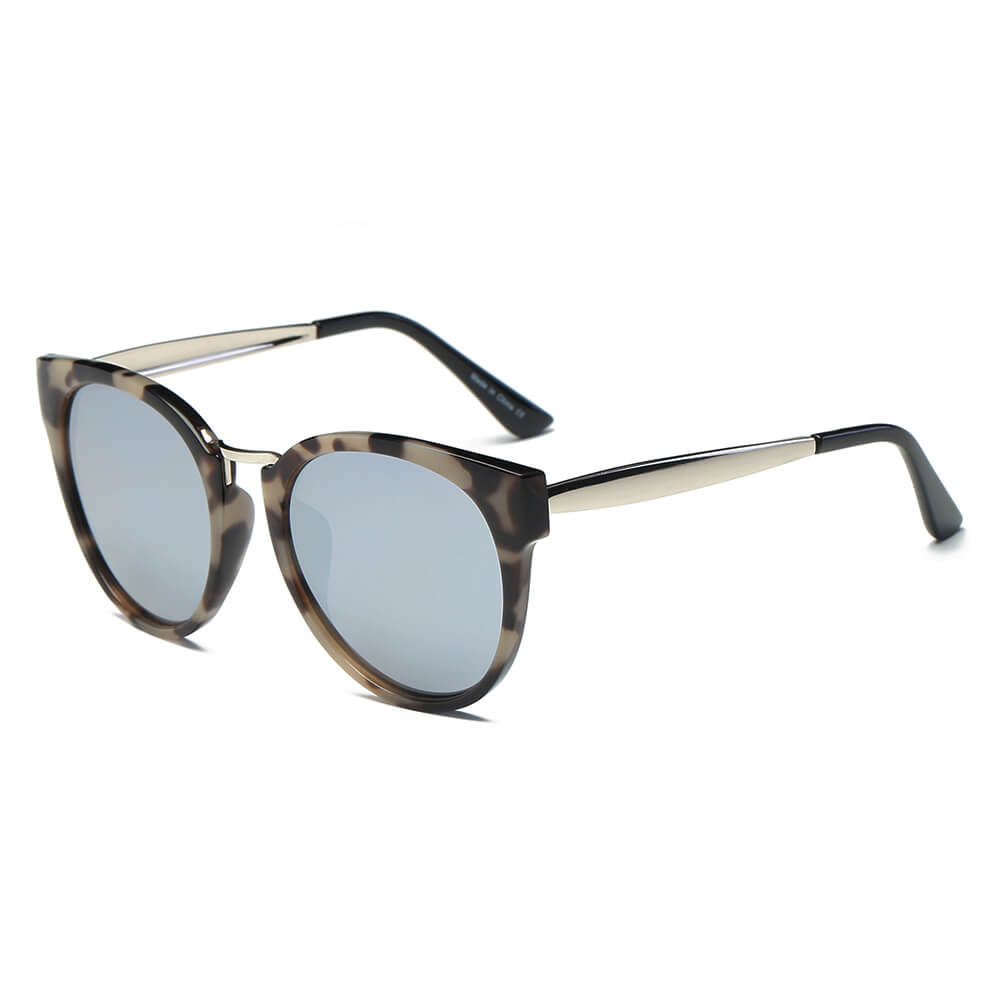BILBAO | Women Round Cat Eye Sunglasses Circle