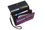 Slim Hand Phone Clutch Organizer Wristlet Wallet