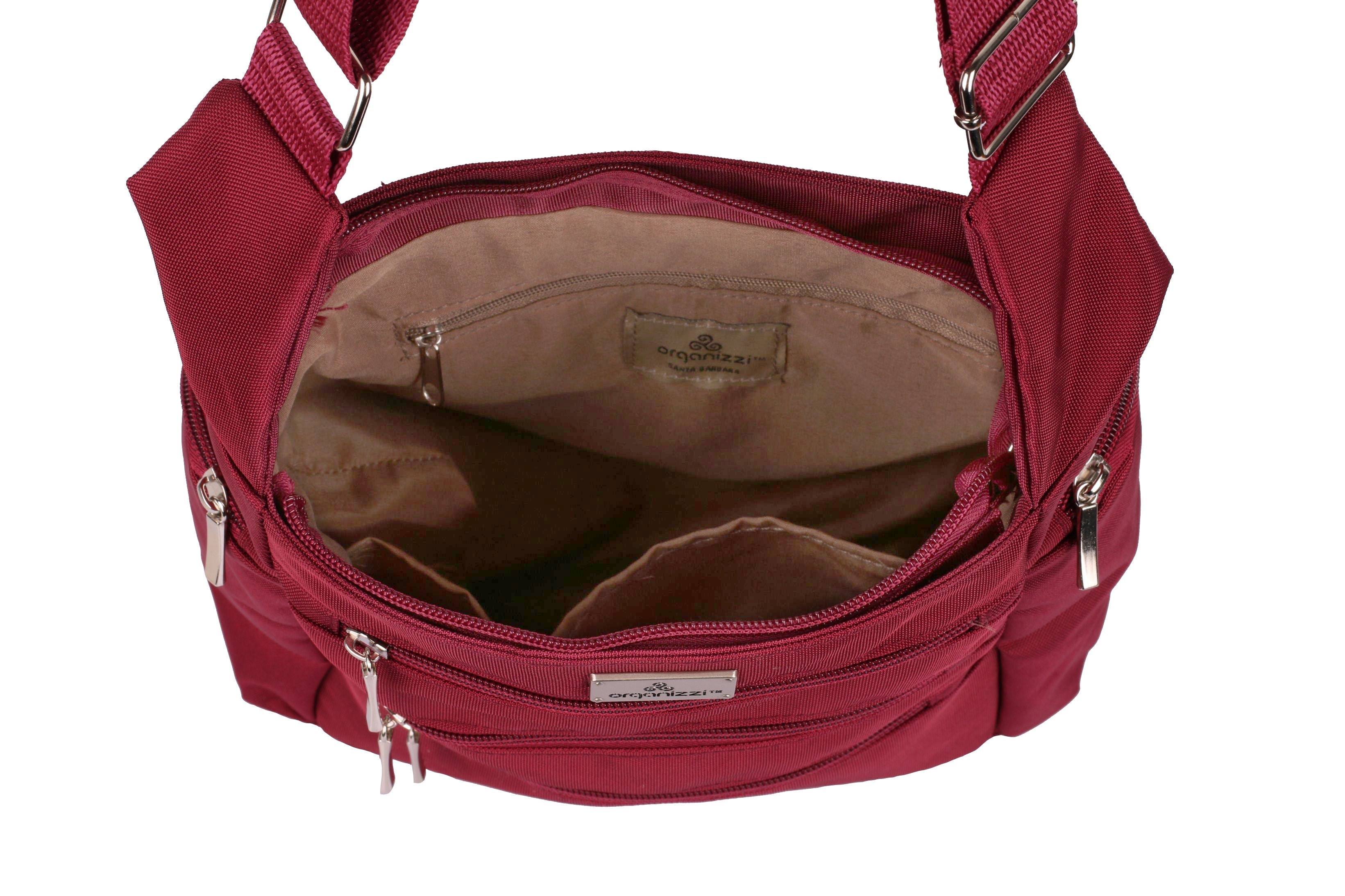 GoBag Triple Zip Crossbody Organizer