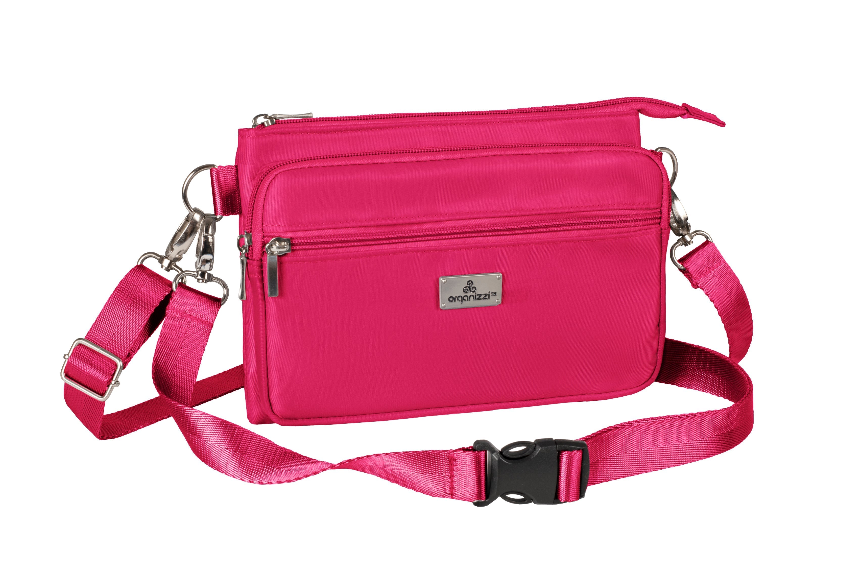 Slim Hipster WaistPack/Crossbody with 2 Straps