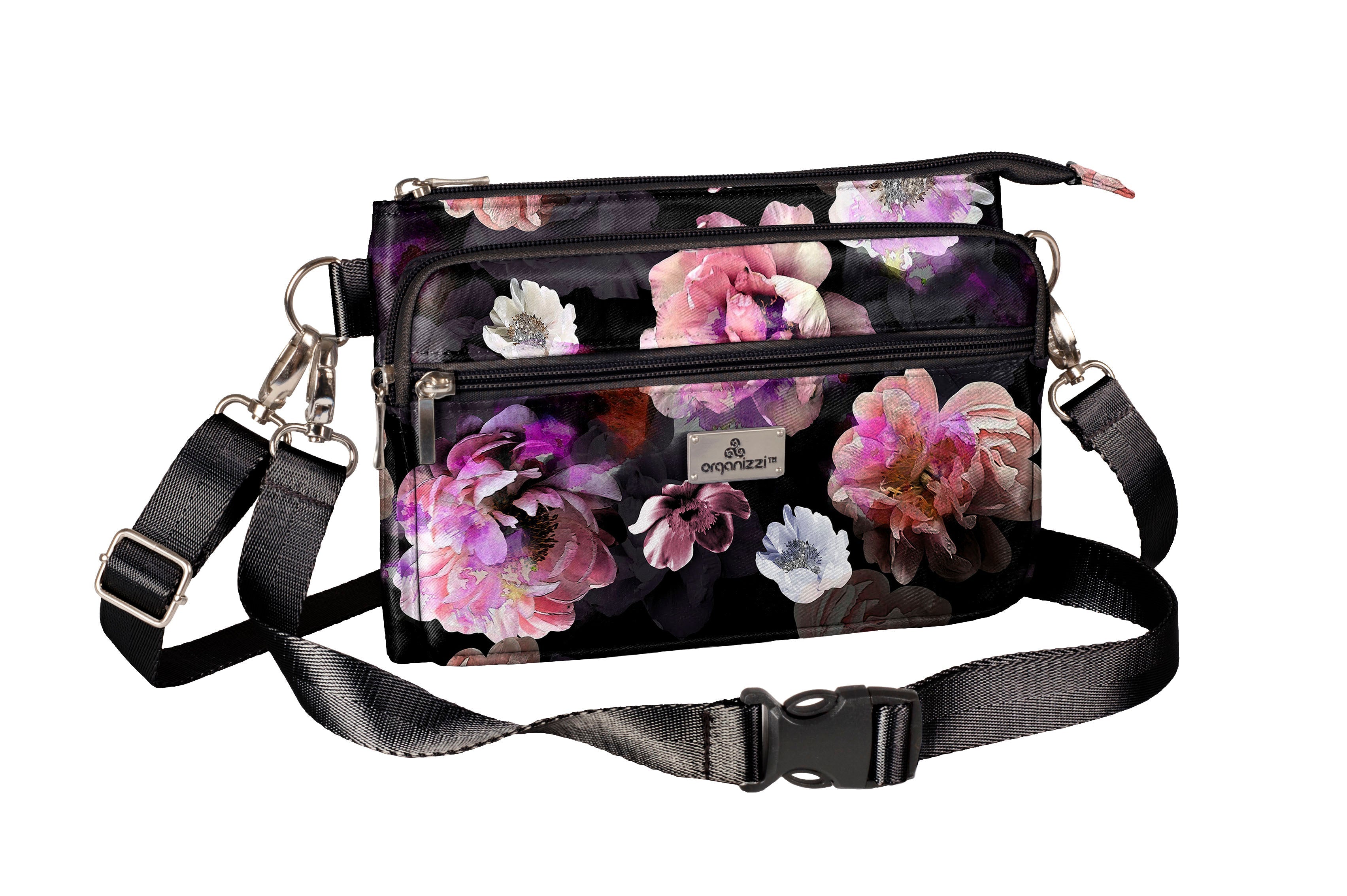 Slim Hipster WaistPack/Crossbody with 2 Straps