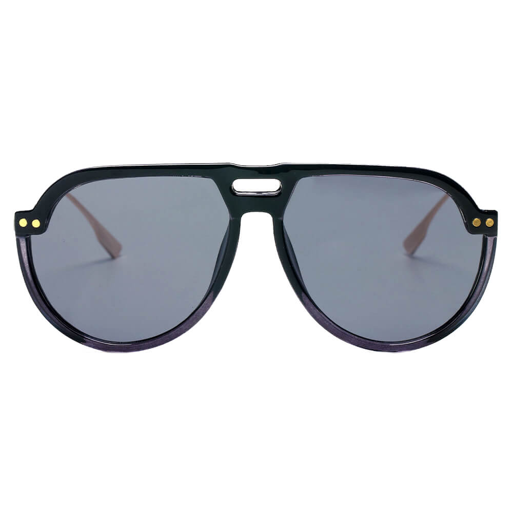 KRAKOW | Modern Round Carrera Style Aviator Fashion Sunglasses