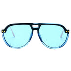 KRAKOW | Modern Round Carrera Style Aviator Fashion Sunglasses