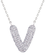 14K Gold Dipped Textured Initial Necklace