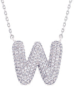 14K Gold Dipped Textured Initial Necklace