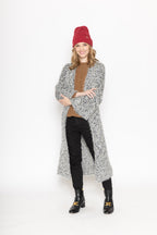 Textured Knit Cuff Beanie