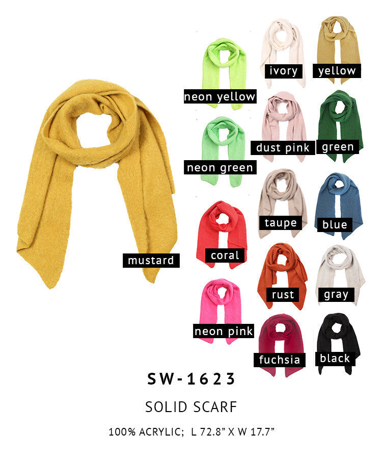 Solid Scarf