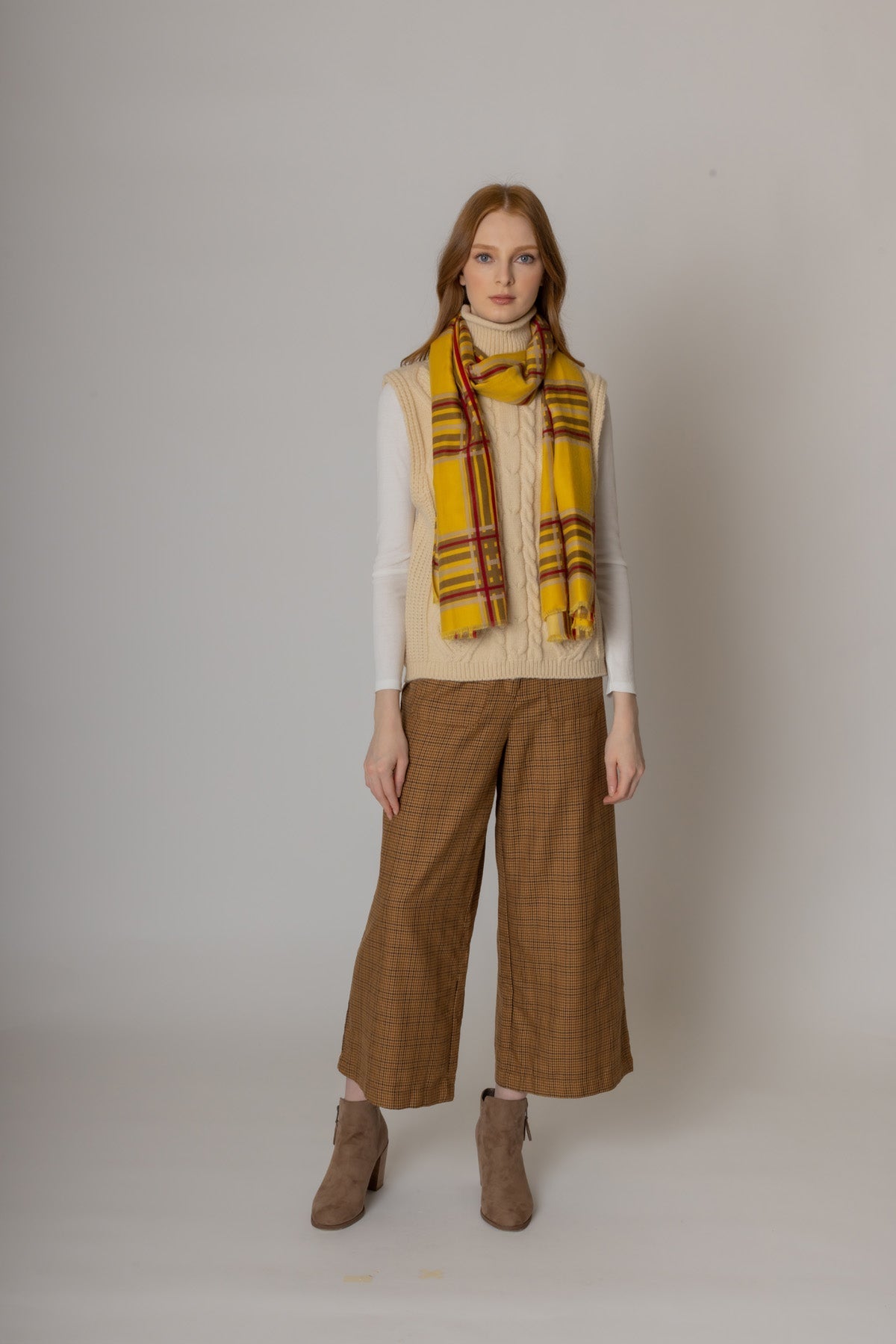 Plaid Scarf