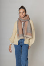 Color Bordered Scarf