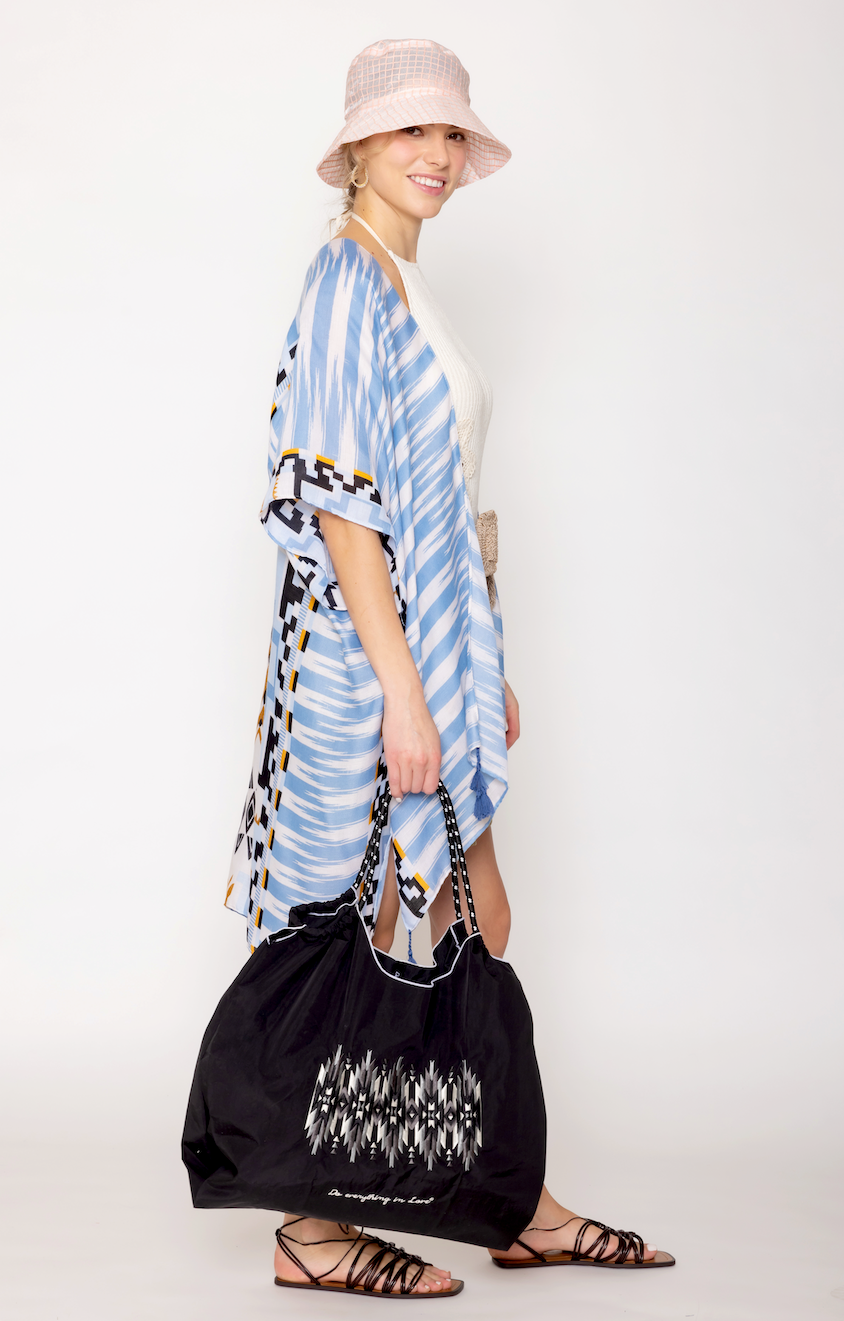Aztecs Pattern Rope Bag