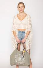 Paisley Pattern Rope Bag