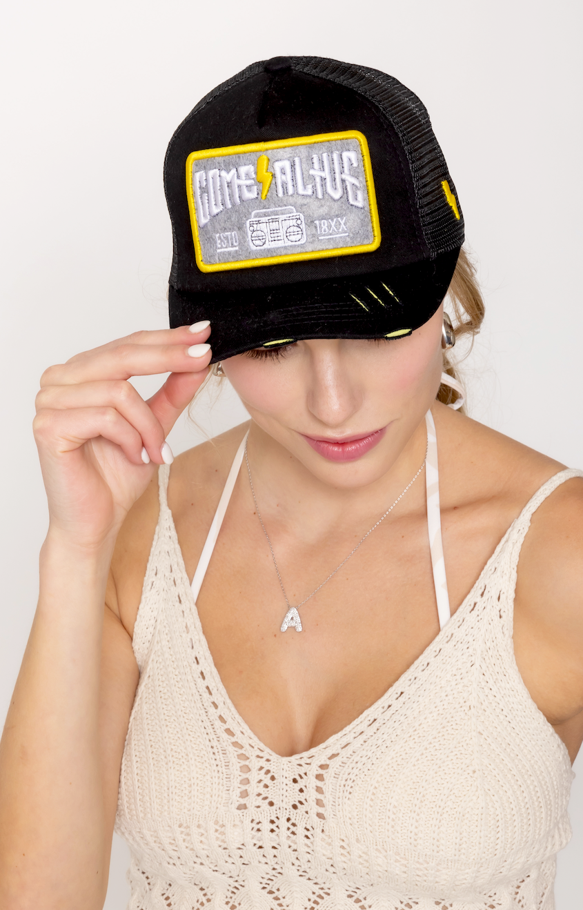 Embroidered Trucker Hat