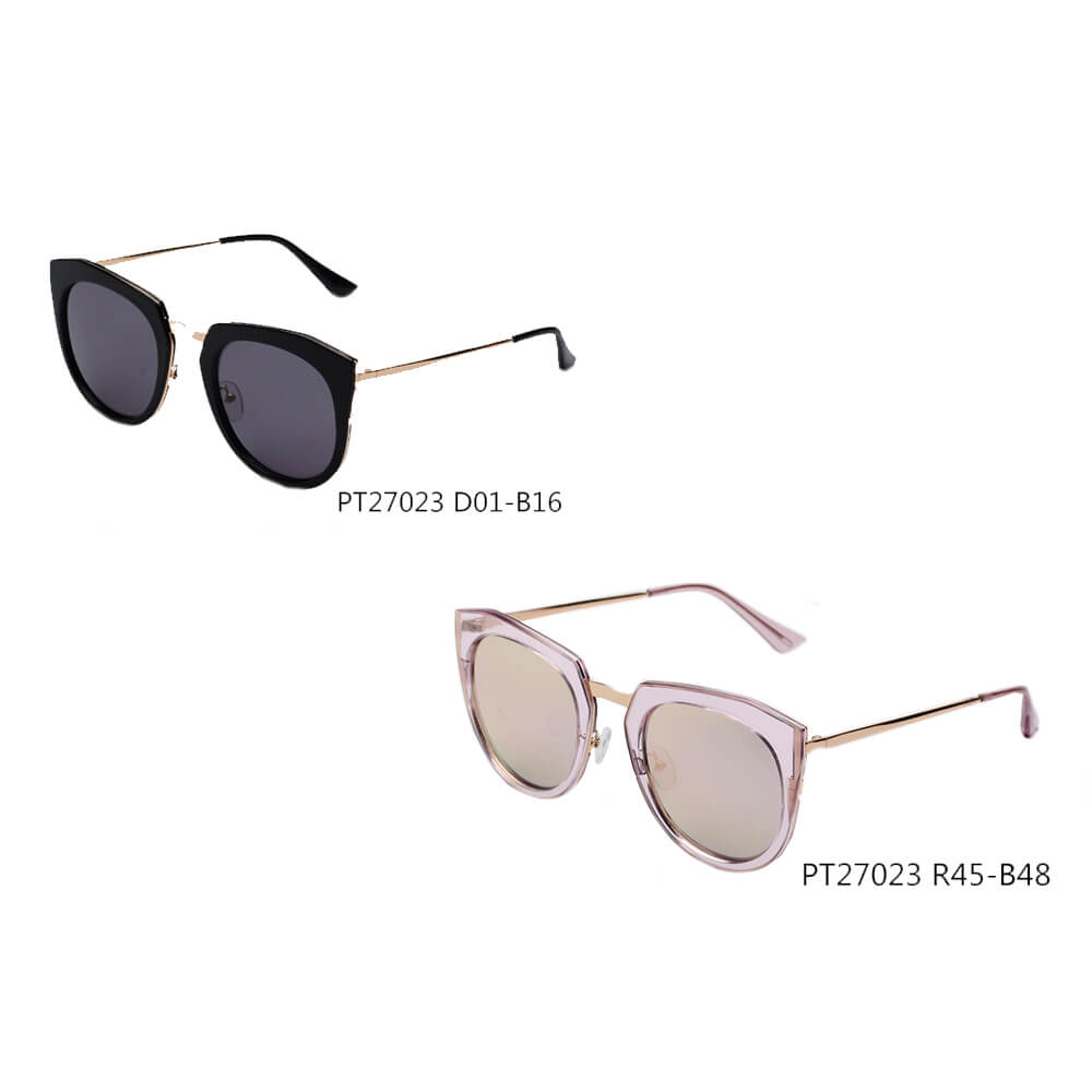 CALAIS | Women Round Cat Eye Polarized Sunglasses