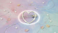Silver Heart Hair Clip
