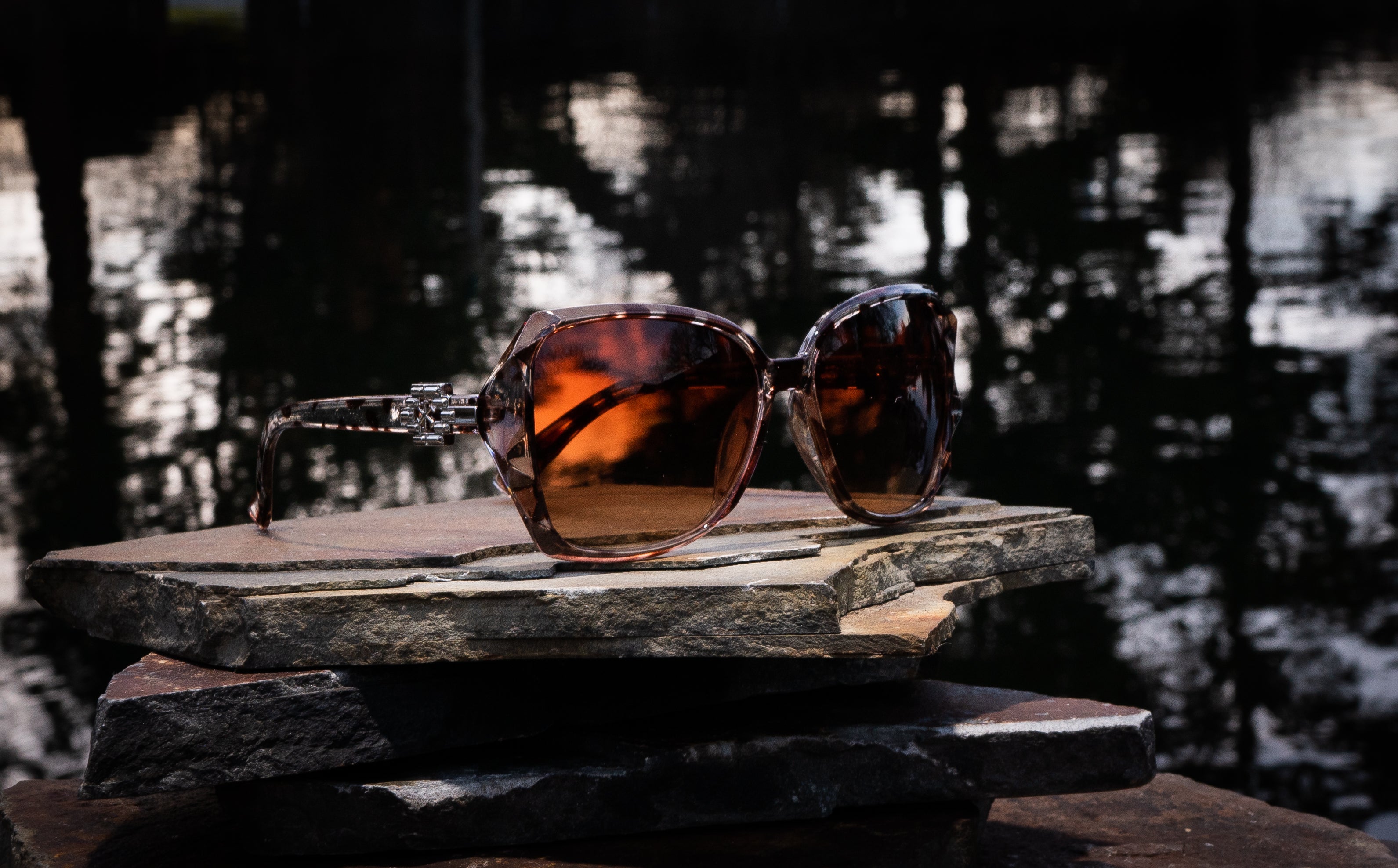 Steve Madden Animal Print Sunglasses
