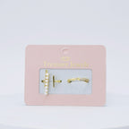 Swirl Pearl Ring Set