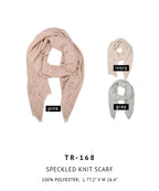 Speckled Knit Scarf