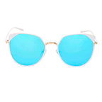 HERSHEY | Women's Flat Lens Metal Frame Cat Eye Sunglasses