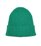 Solid Ribbed Cuff Beanie