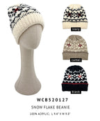 Snow Flake Beanie