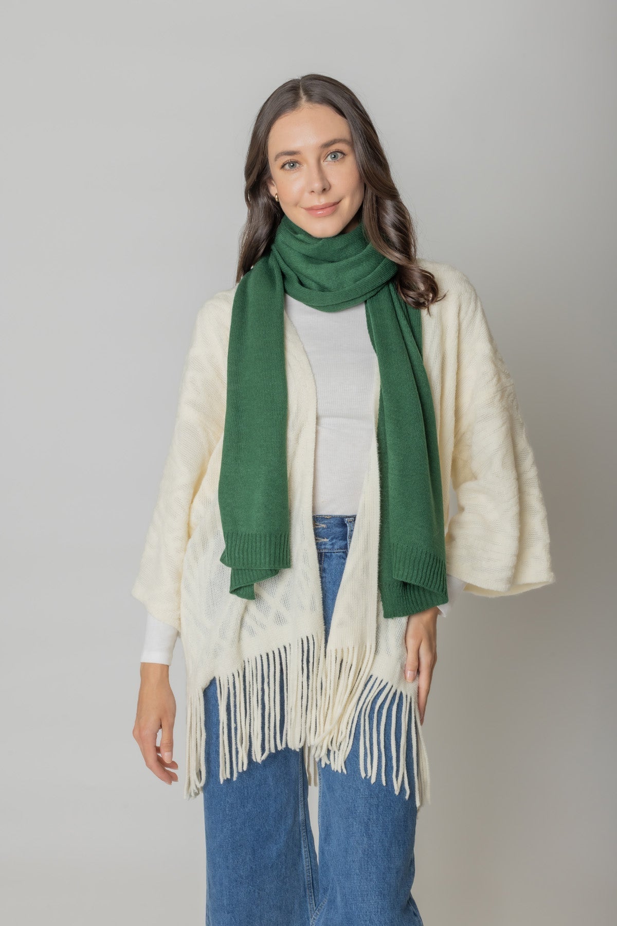 Solid Knit Scarf