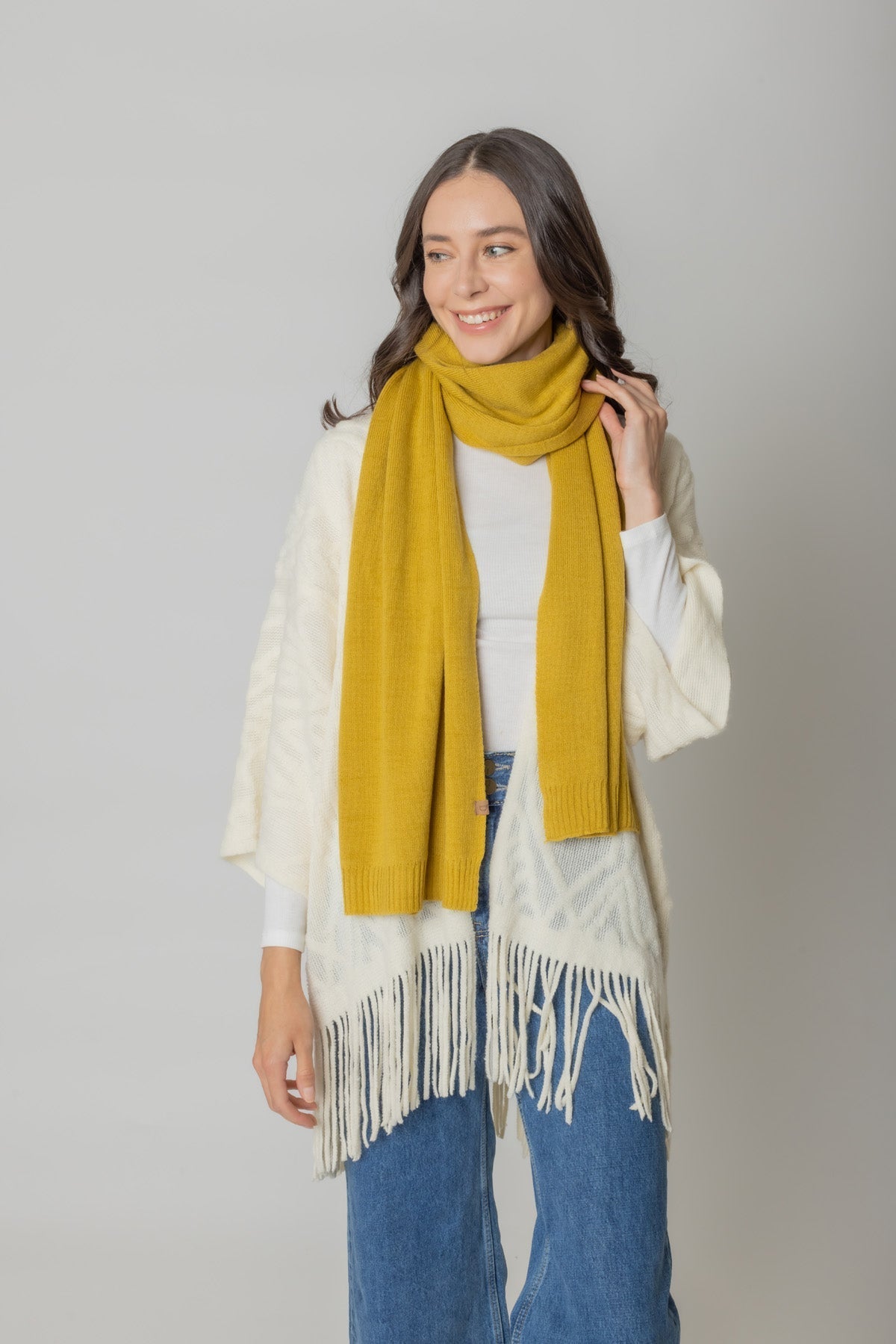 Solid Knit Scarf