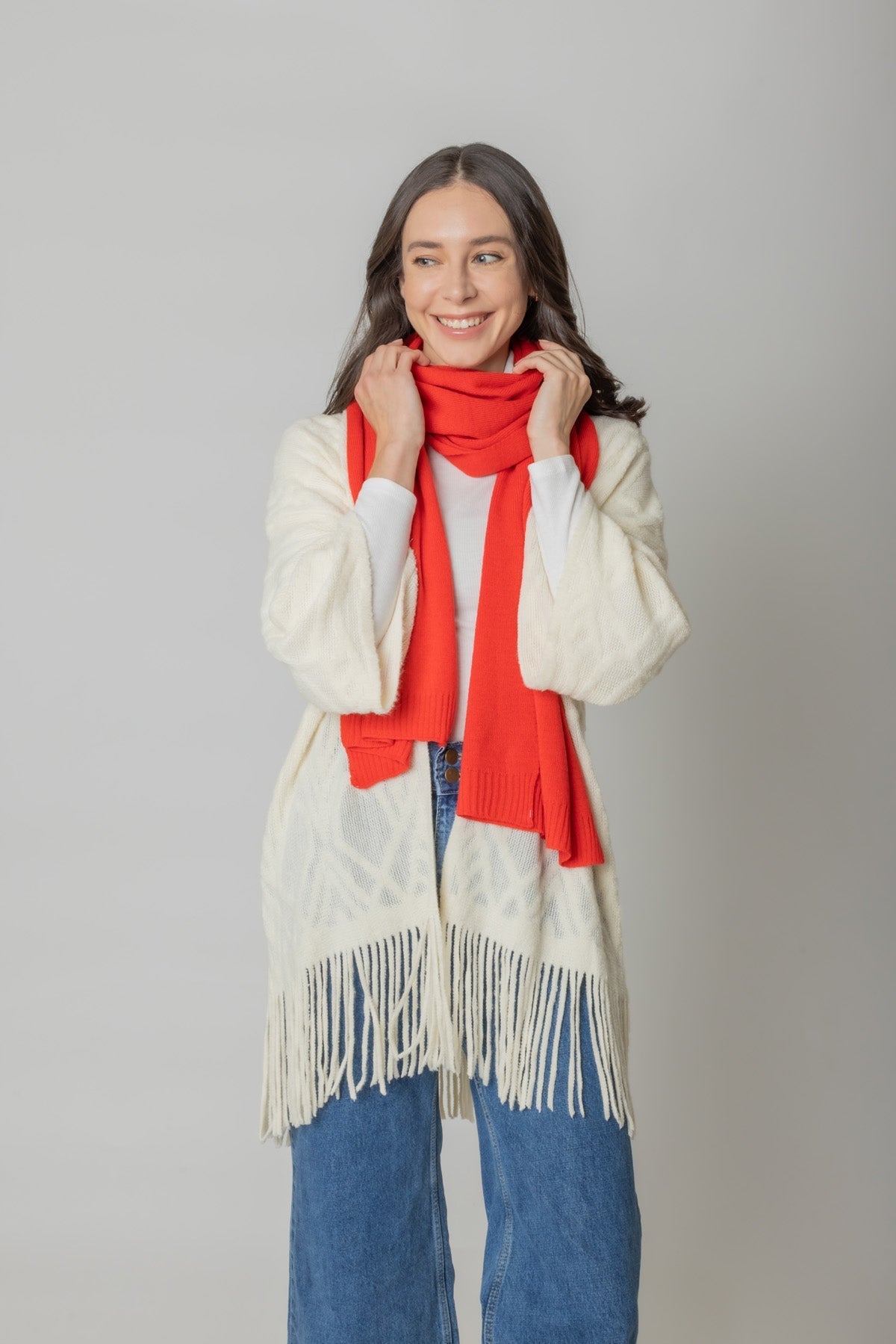 Solid Knit Scarf