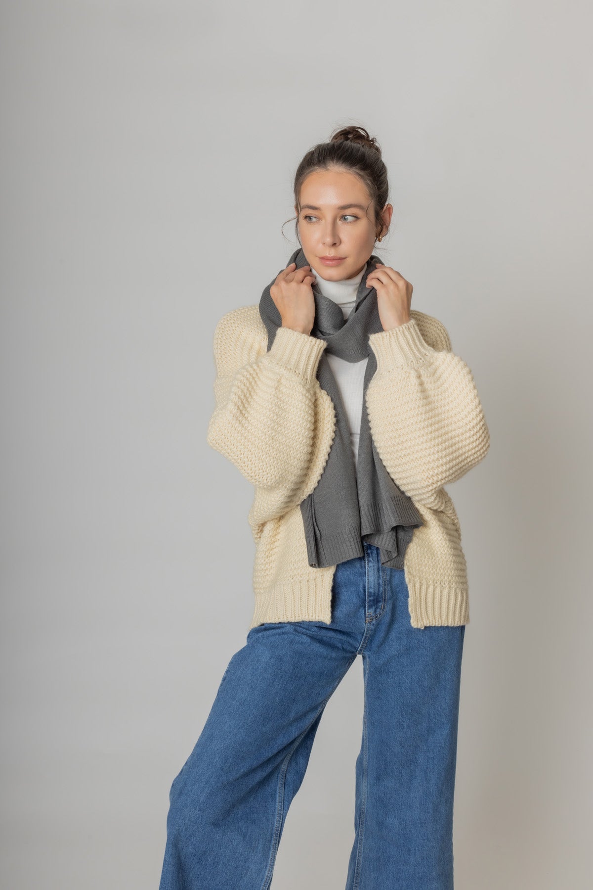 Solid Knit Scarf