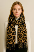 Leopard Print Scarf