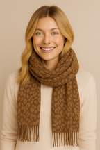 Leopard Print Scarf