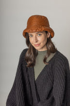 Flower Padded Bucket Hat