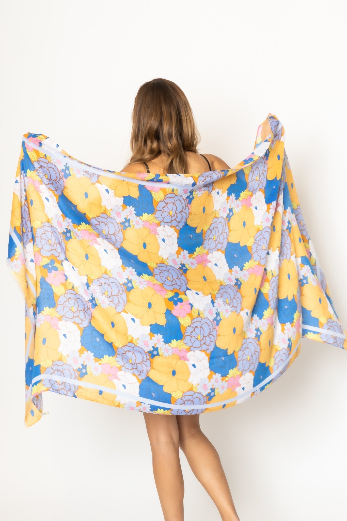 Floral Print Scarf