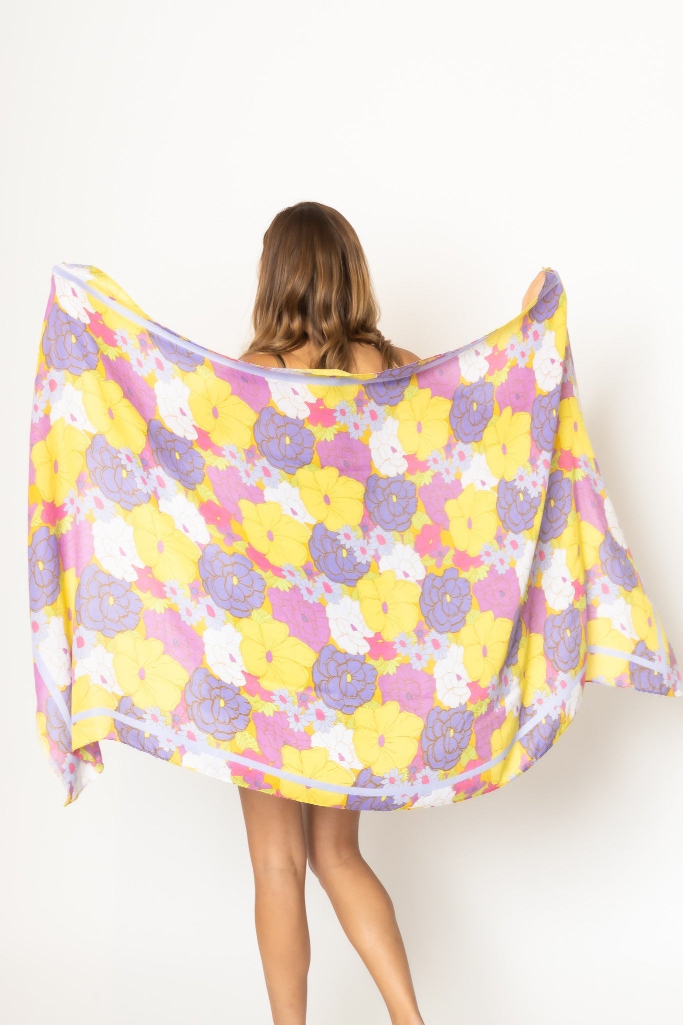 Floral Print Scarf