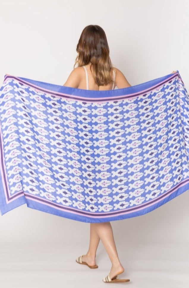 Tile Print Scarf