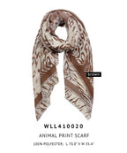 Animal Print Scarf
