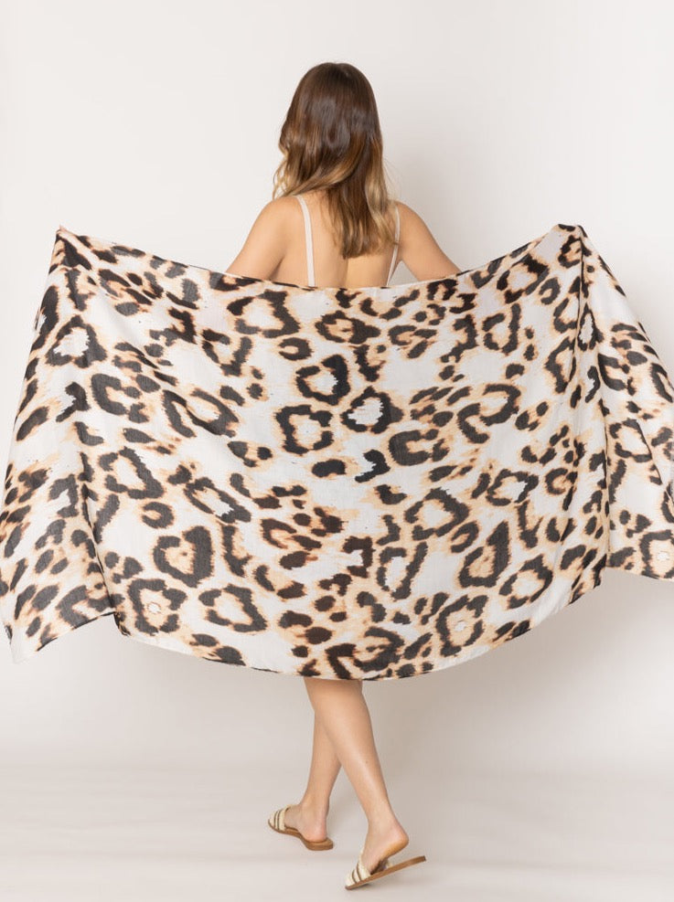 Animal Print Scarf