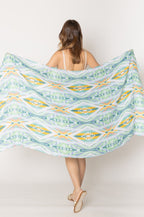 Aztec Print Scarf