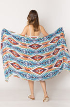 Aztec Print Scarf
