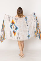 Aztec Print Scarf