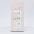 Whispering Pearl Ring Set