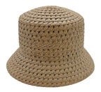 Straw Bucket Hat