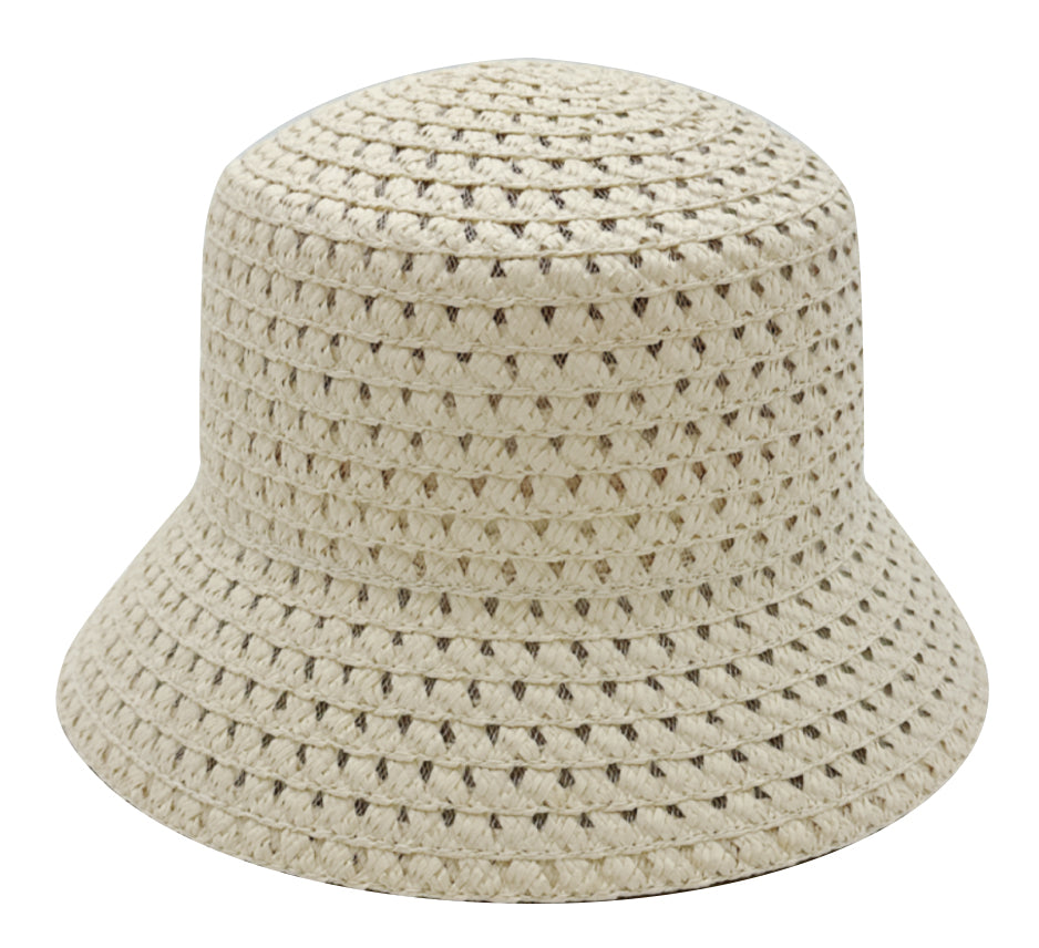 Straw Bucket Hat