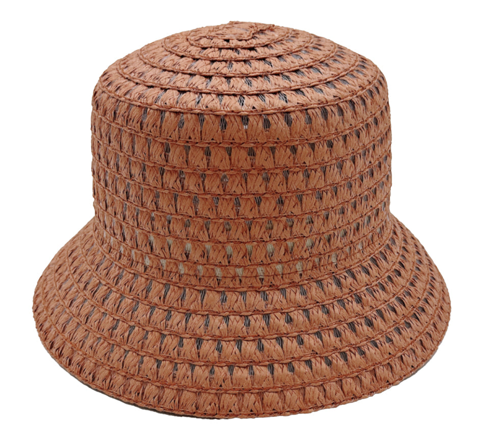 Straw Bucket Hat