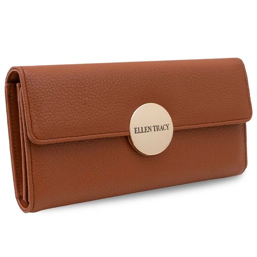 Ellen Tracy Trifold Continental Clutch Wallet