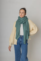 Solid Oblong Scarf