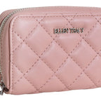 Ellen Tracy Quilted Zip Around Wallet