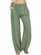 Full Size Casual Wide Leg Pants Plus Size